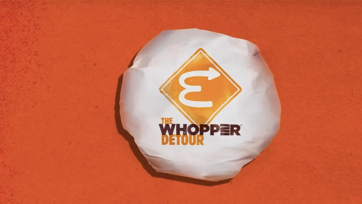 Burger King campaign - The Whopper Detour