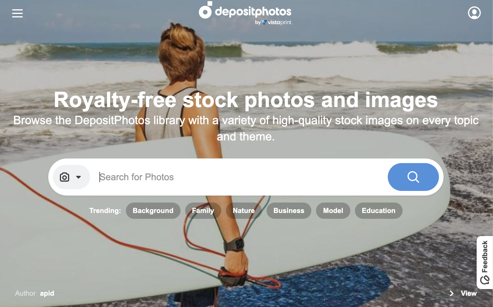 DepositPhotos free stock images