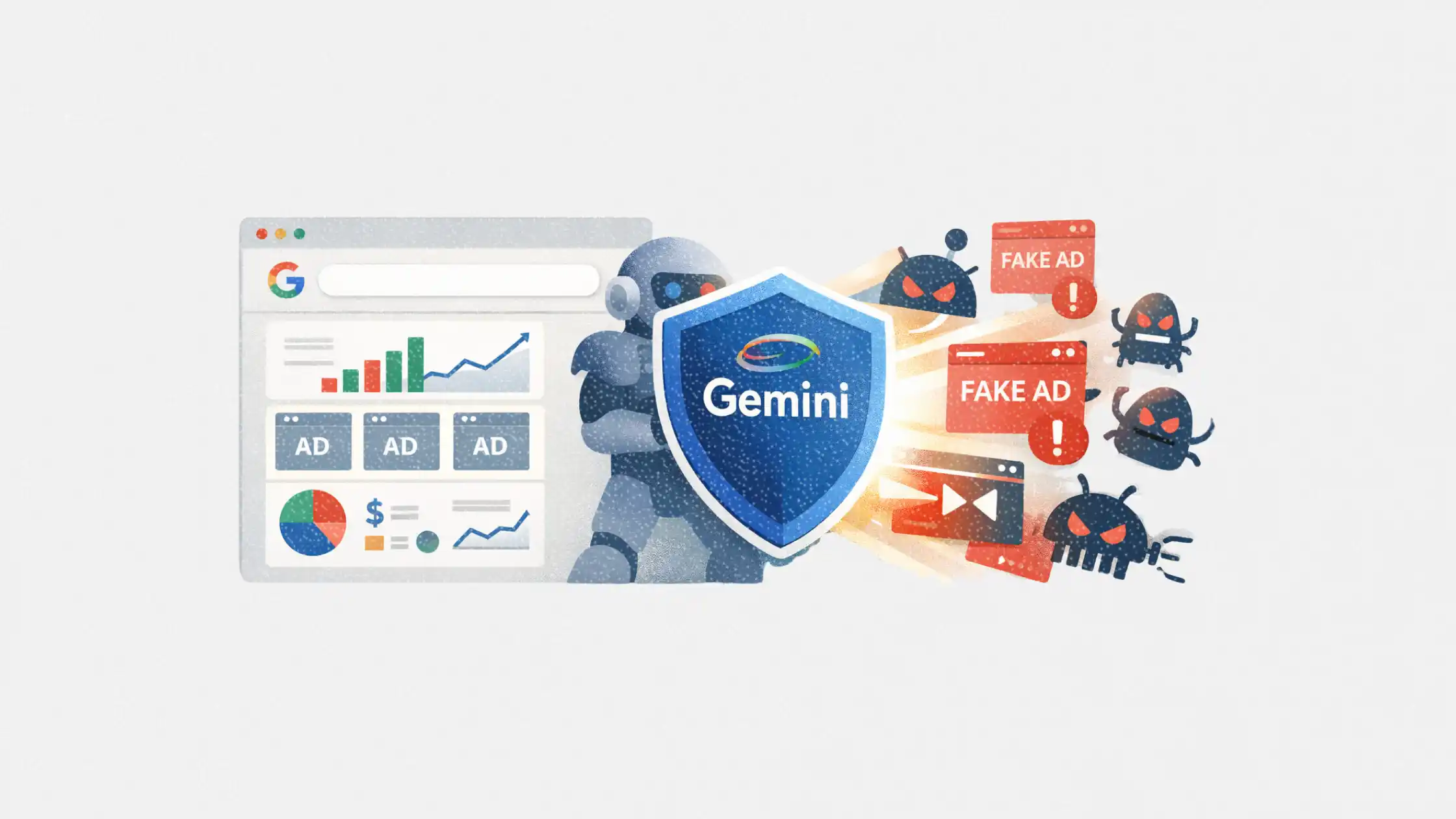 Google’s Gemini is reshaping ad safety as AI-driven scams surge