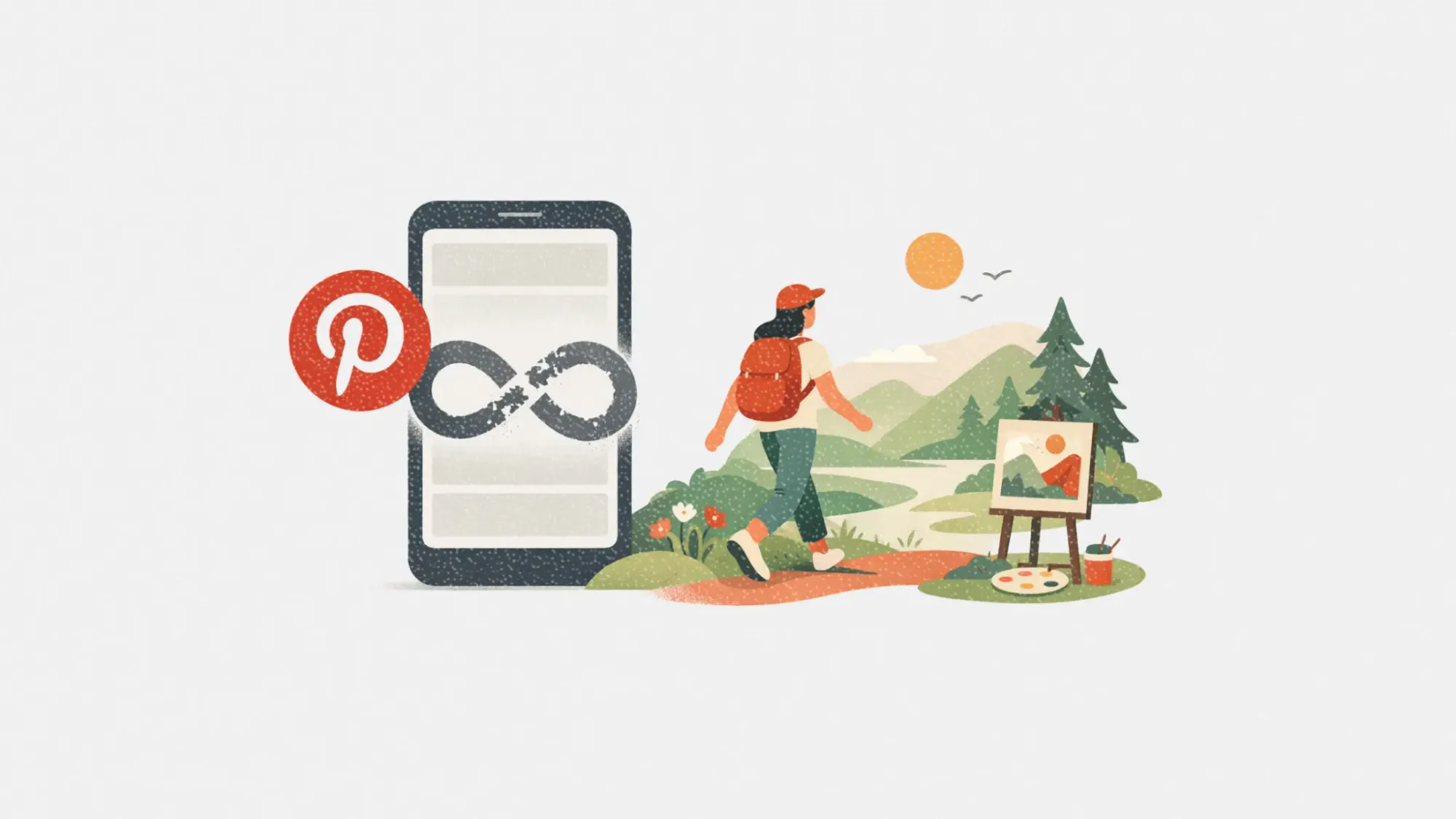 Pinterest takes on doomscrolling with new brand campaign pushing offline life