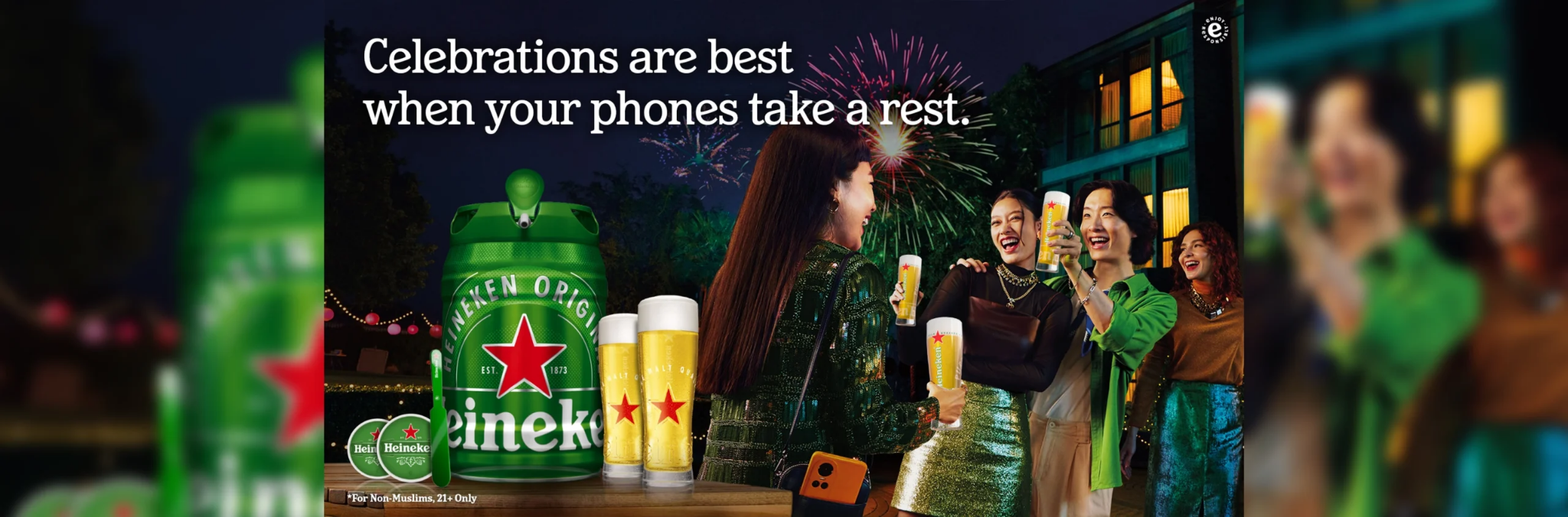 Heineken Malaysia - Phones off, tap on campaign