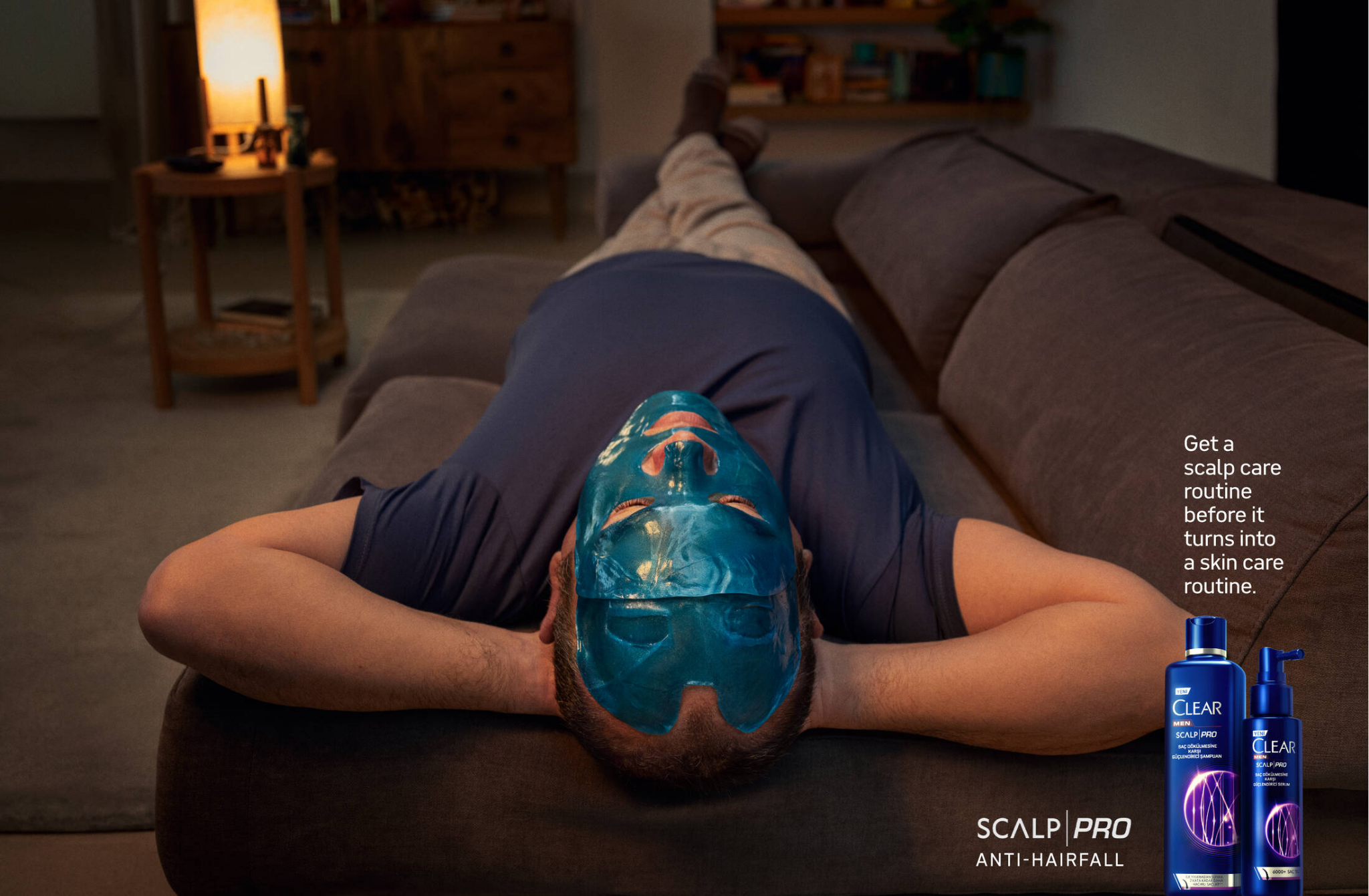 Clear targets hair loss apathy in Turkey with “Scalp before skin” campaign