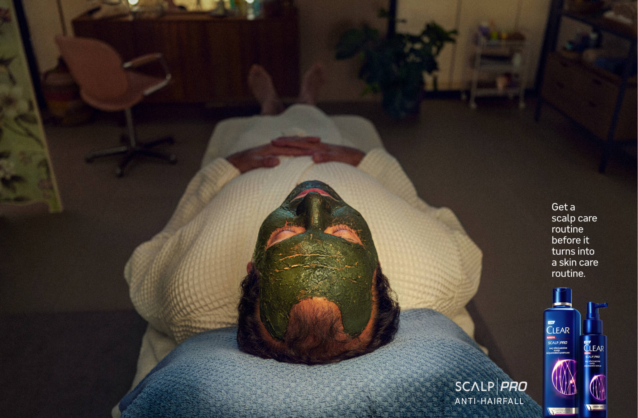 Clear targets hair loss apathy in Turkey with “Scalp before skin” campaign