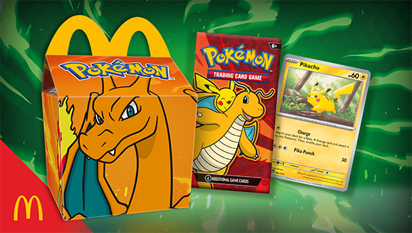 IP brand campaigns - Pokémon and McDonald's happy meals
