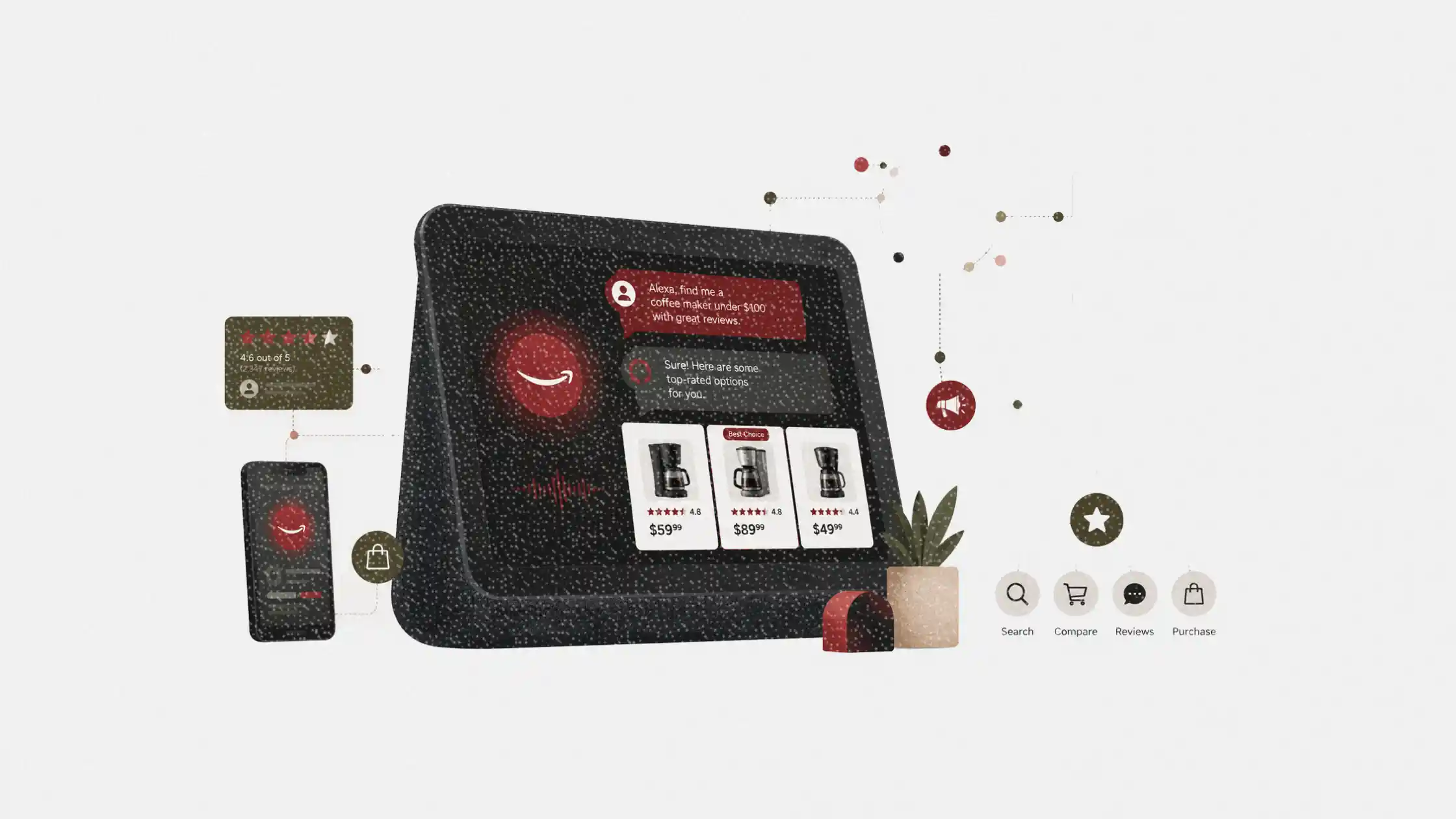 Alexa+ turns Echo Show into a full-screen AI shopping hub for Amazon