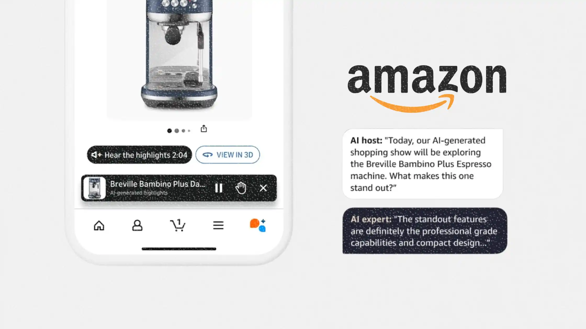 Amazon adds real-time AI chat to audio shopping with “Join the chat”