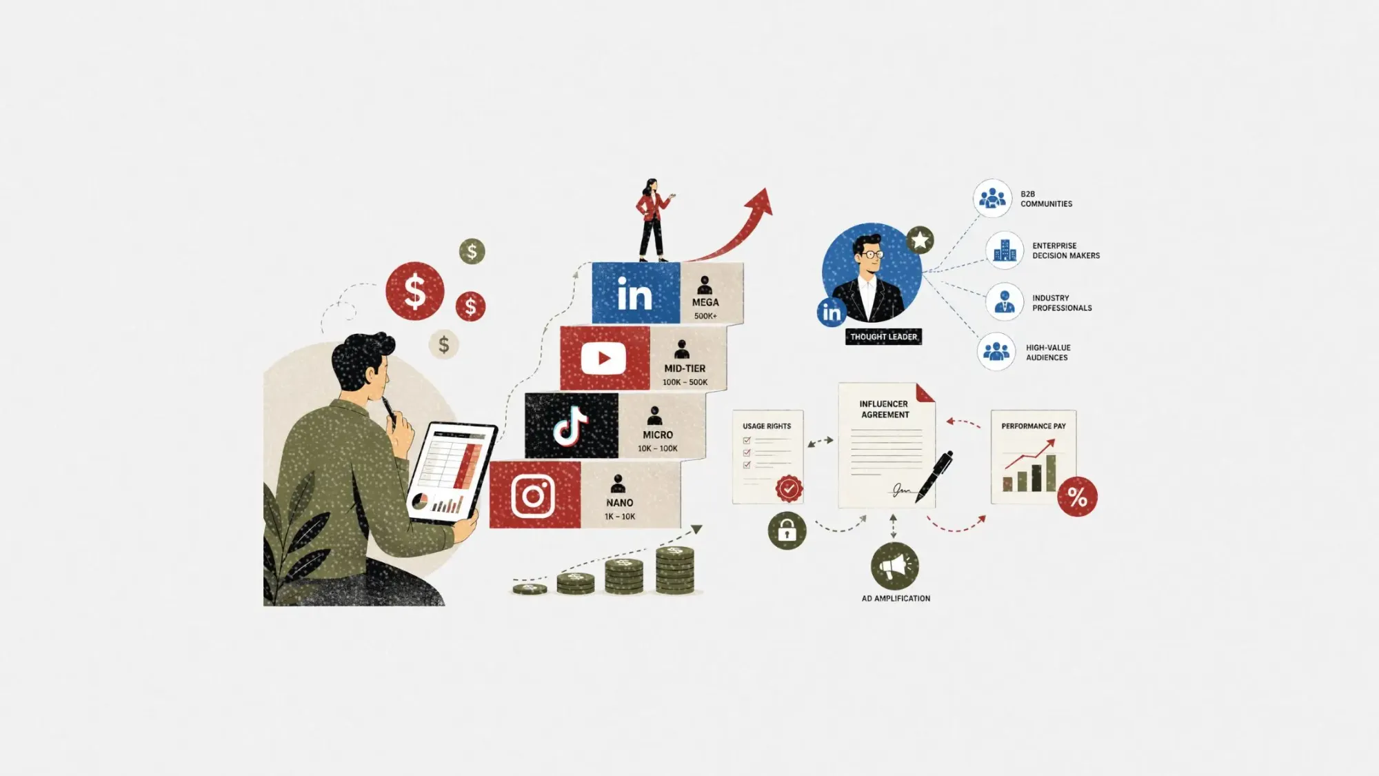 Influencer marketing cost: 2026 rate card by tier and platform
