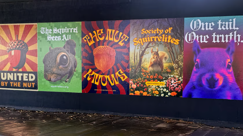 Canva “The Thing That Makes Anything A Thing.” campaign - Squirrelites posts