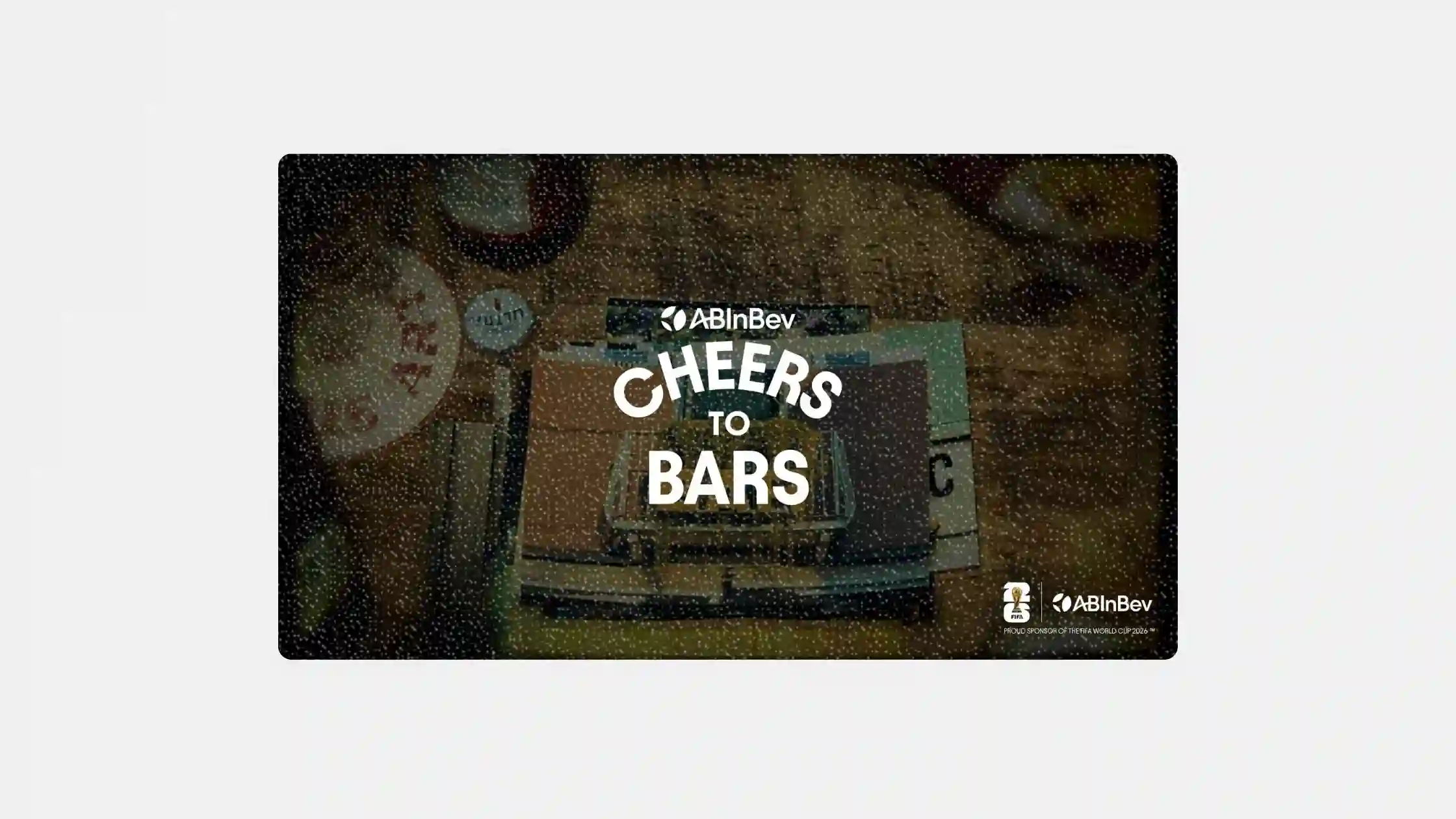 AB InBev turns bars into stadiums for FIFA World Cup 2026 with global “Cheers to Bars” platform