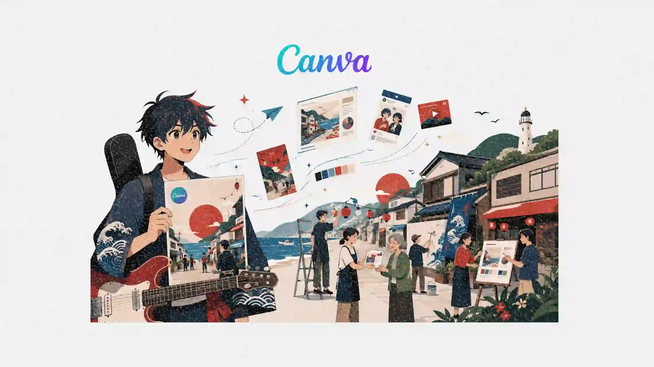 Canva enters its anime era with emotional campaign about creativity and community