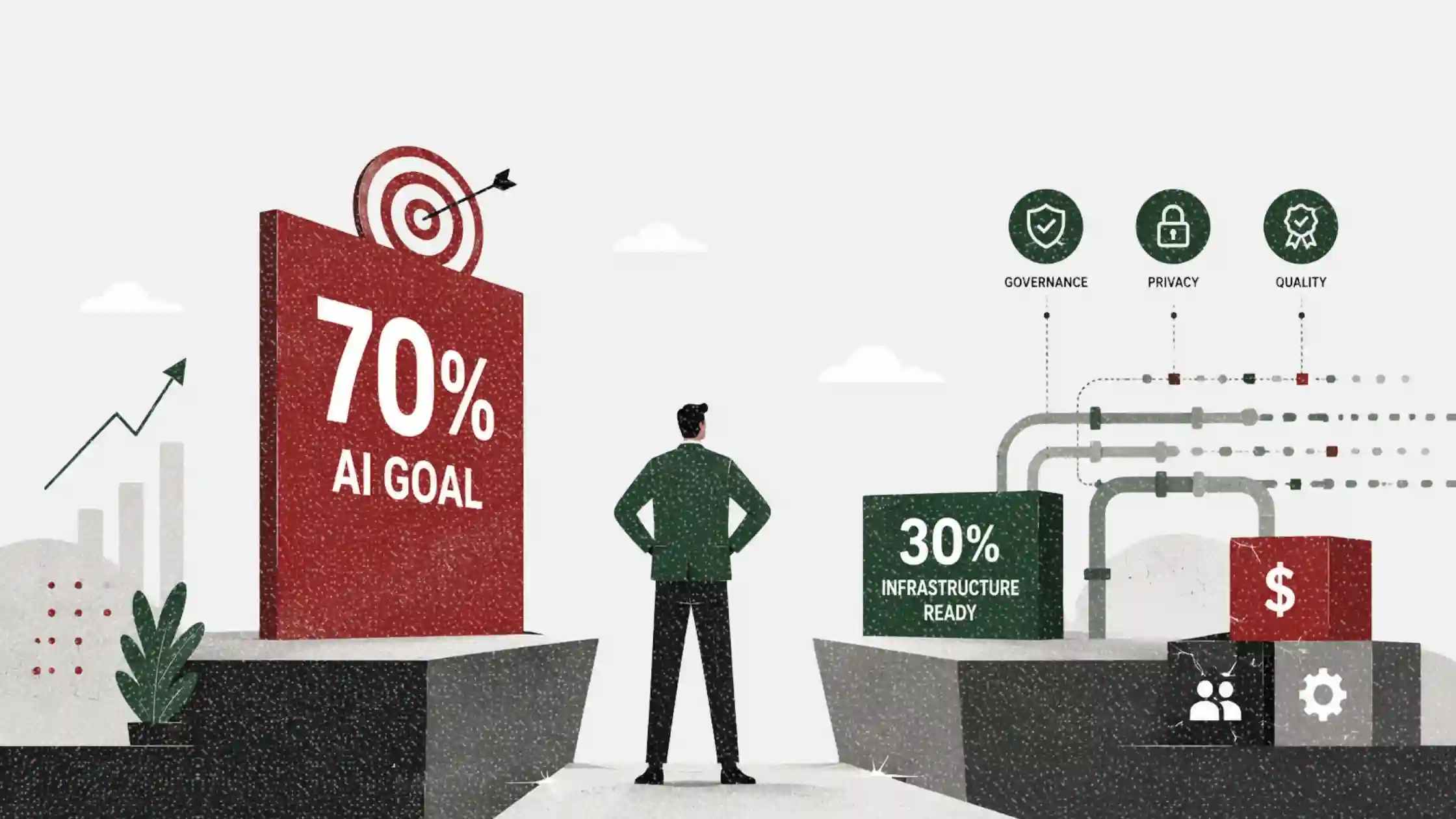 Gartner survey finds 70% of CMOs prioritize AI, but 30% have infrastructure