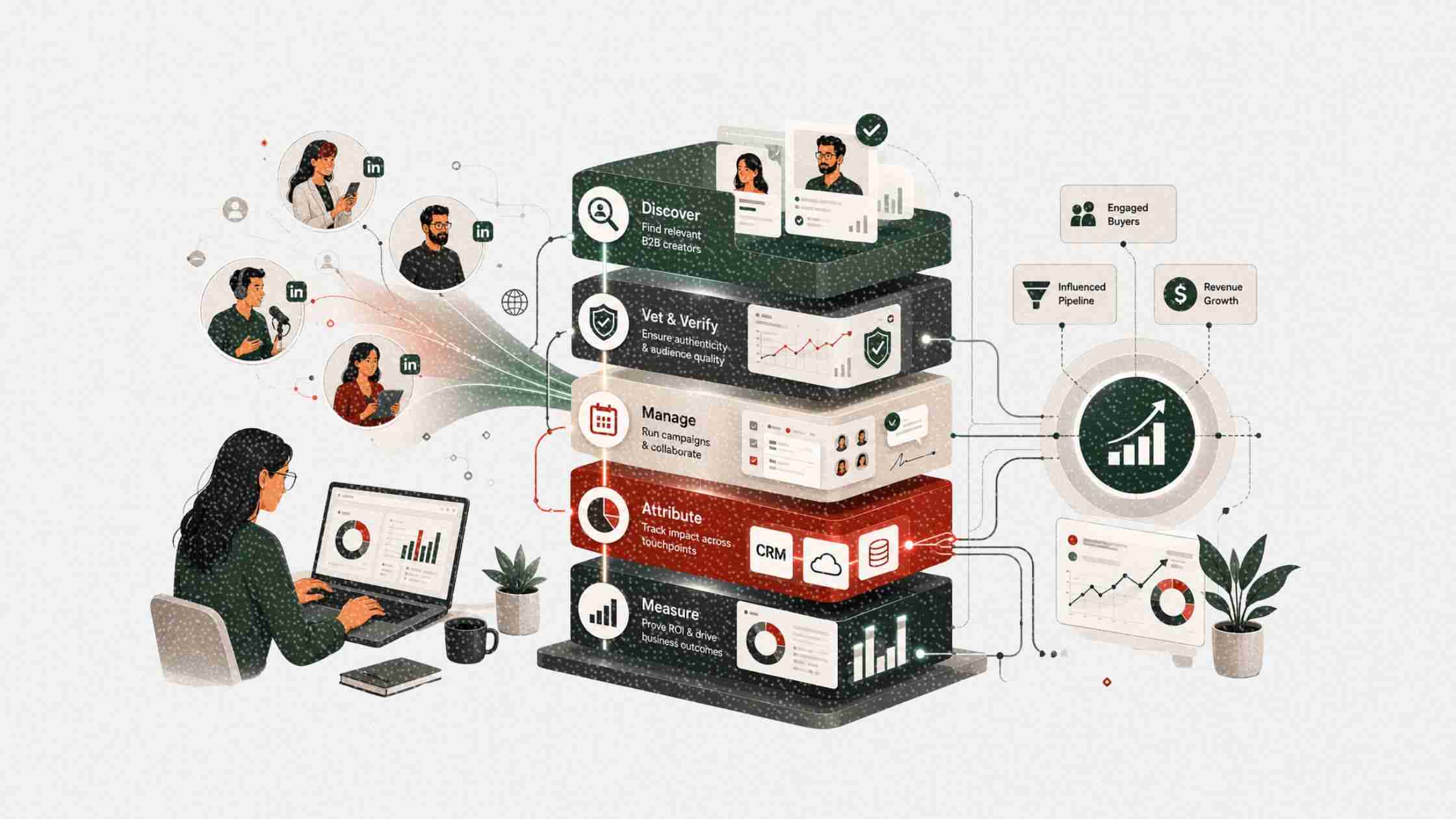 The influencer marketing stack: building your B2B tech stack in 2026