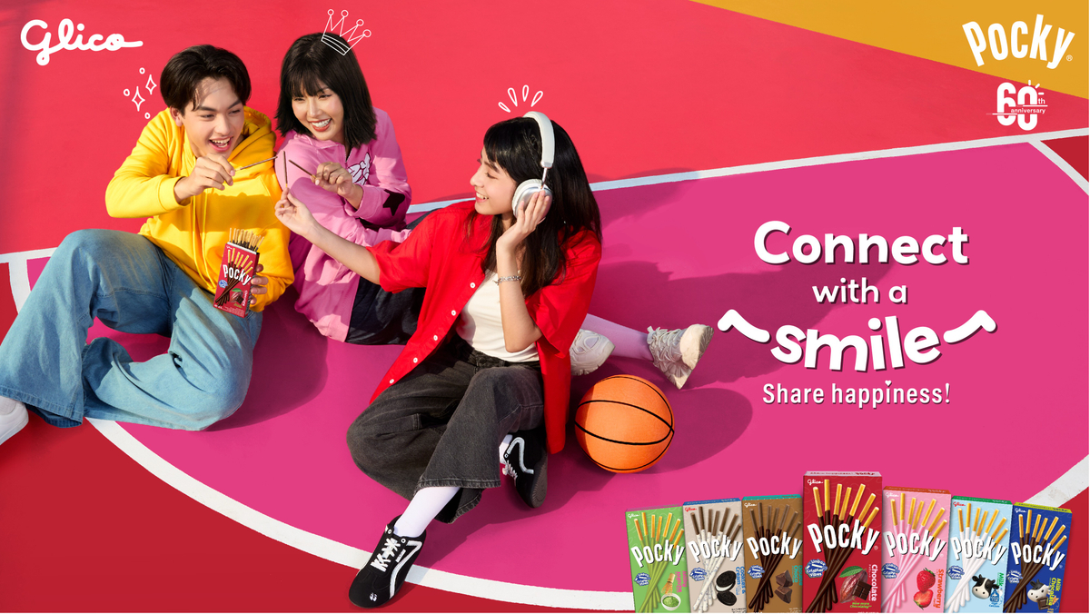 Glico's Pocky launches "Connect with a Smile" campaign across SEA