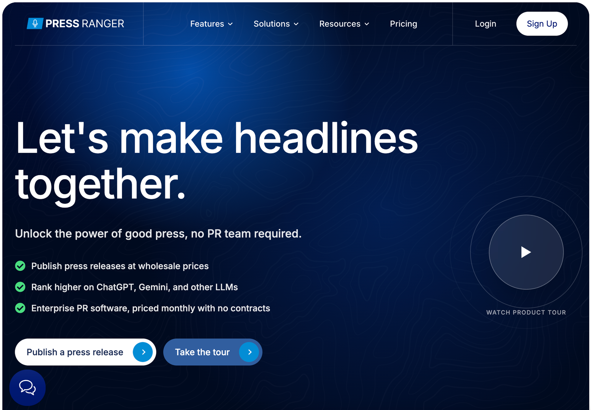 Best AI-powered PR tool - Press Ranger