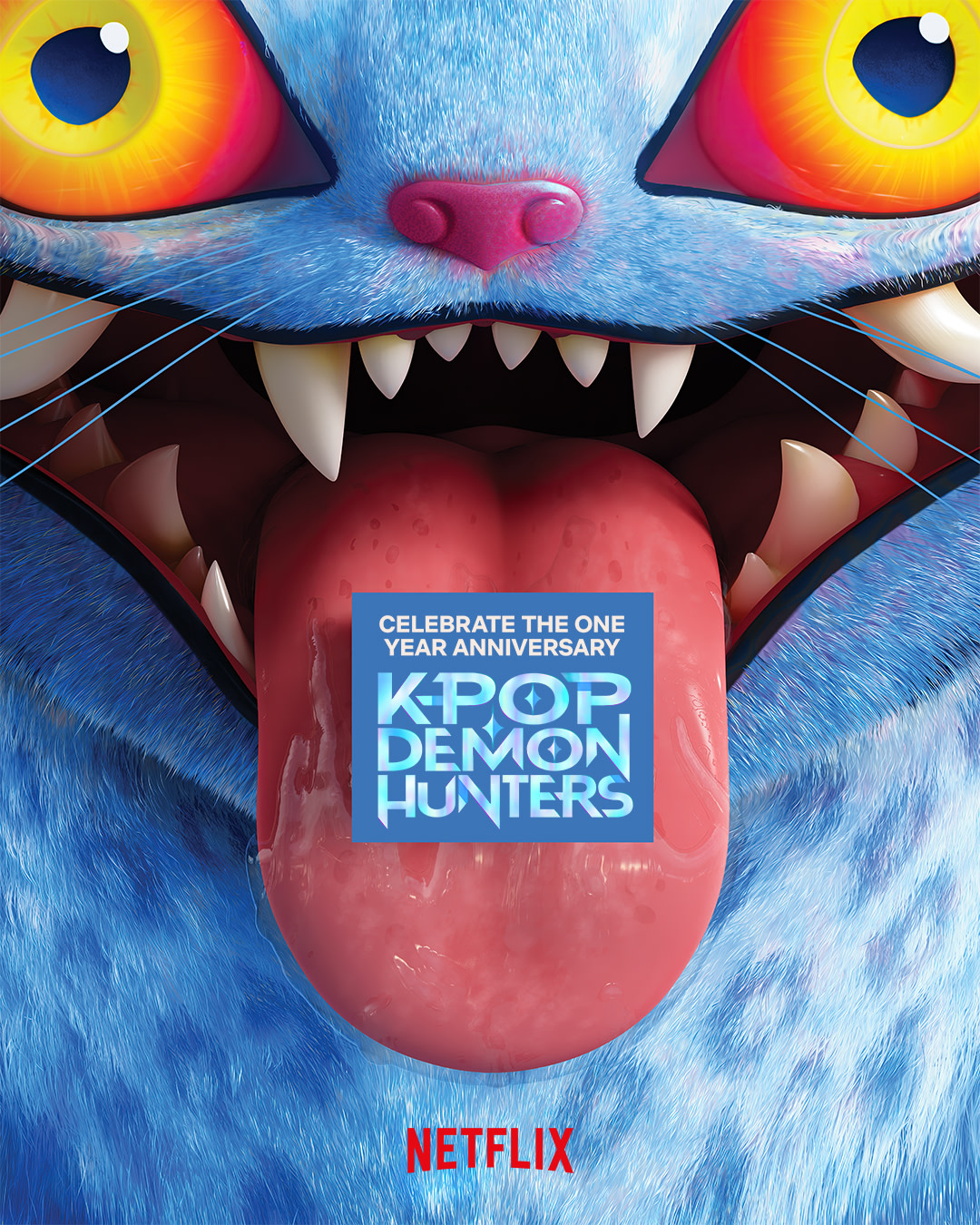 Netflix 1 year anniversary for KPOP Demon Hunters