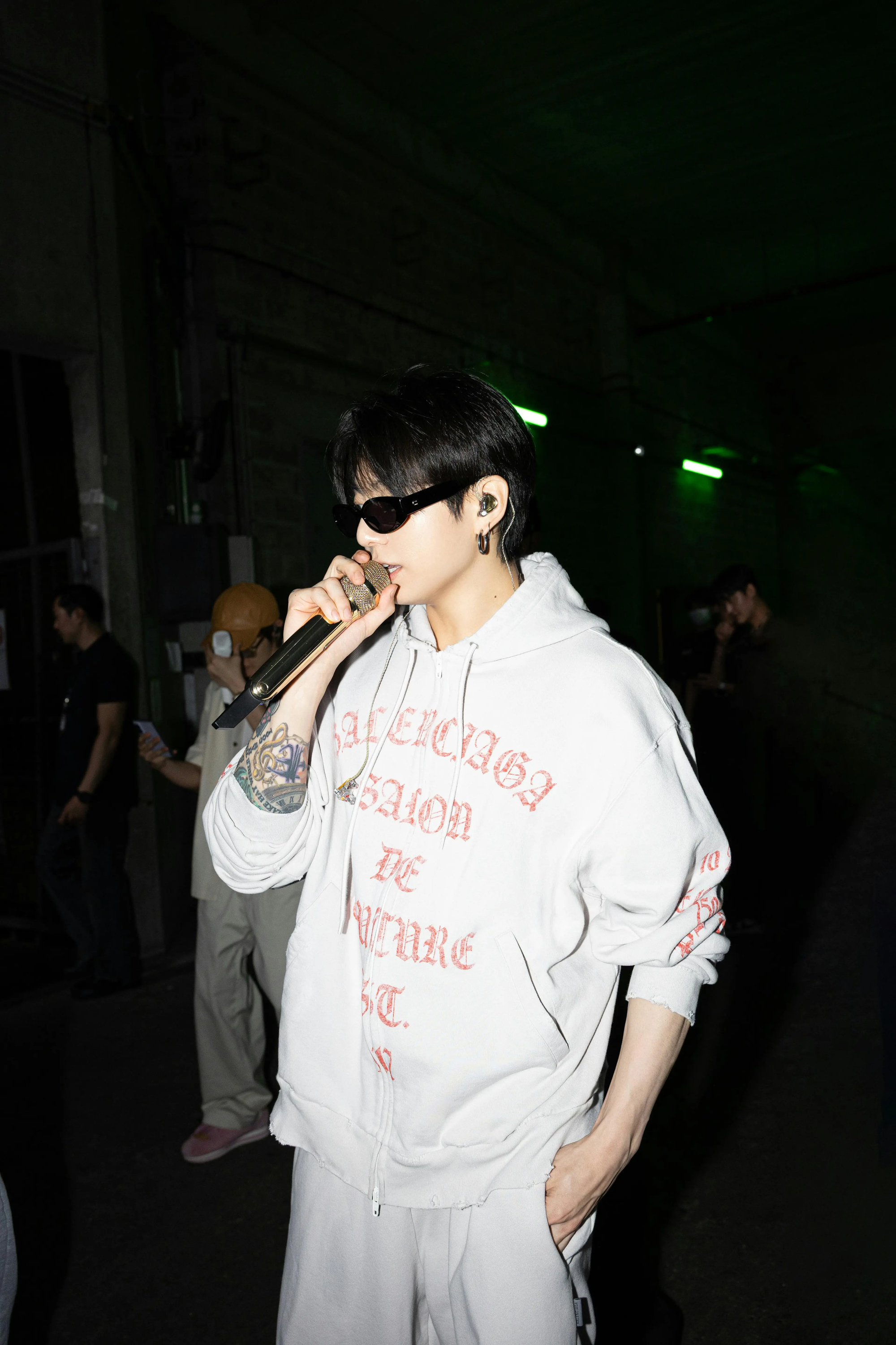 Jung Kook’s Balenciaga custom looks shaped the ARIRANG Tour’s Paris moment