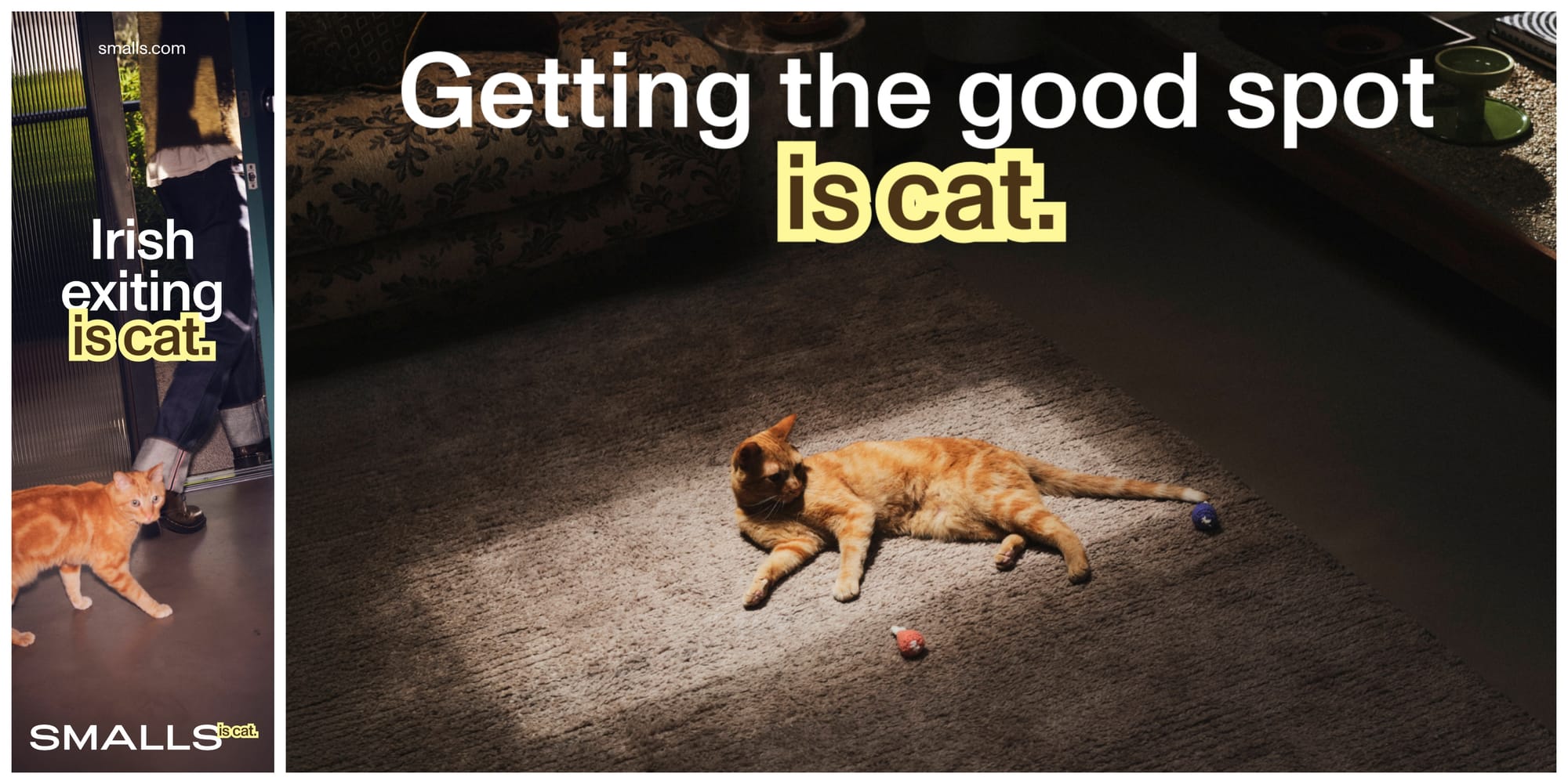 The line they killed tells you more than the ones they kept - smalls is cat campaign