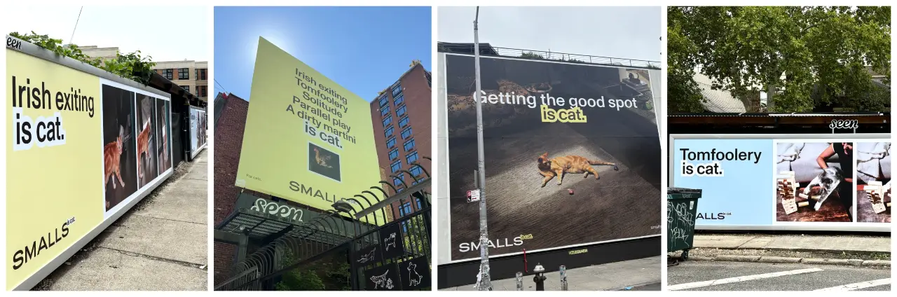 Why the smalls is cat ads are only in three neighborhoods