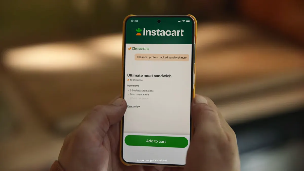 Instacart's new Clementine AI assistant