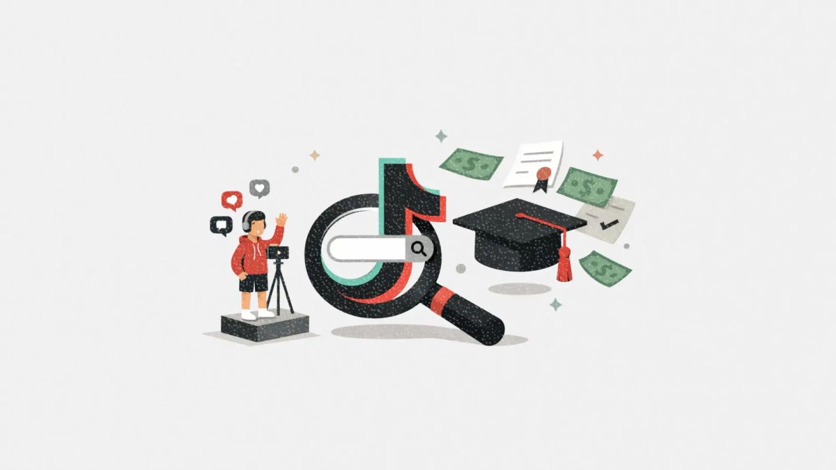 Gen Z uses TikTok to search for scholarships