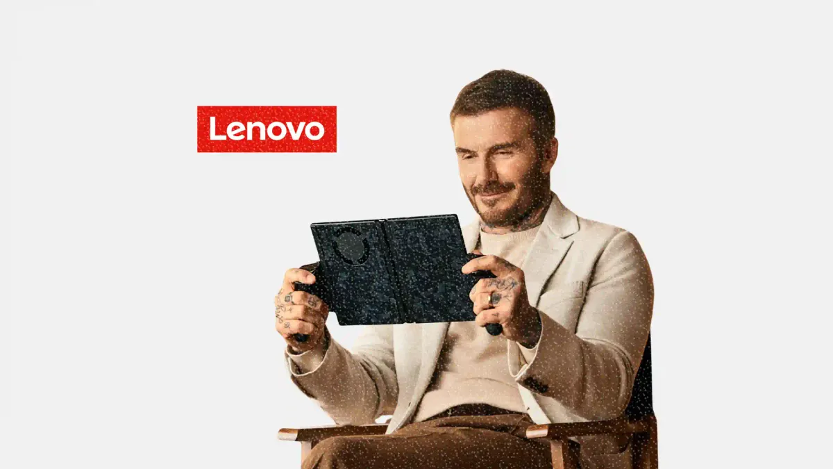 Lenovo Launches Global AI Campaign Featuring David Beckham