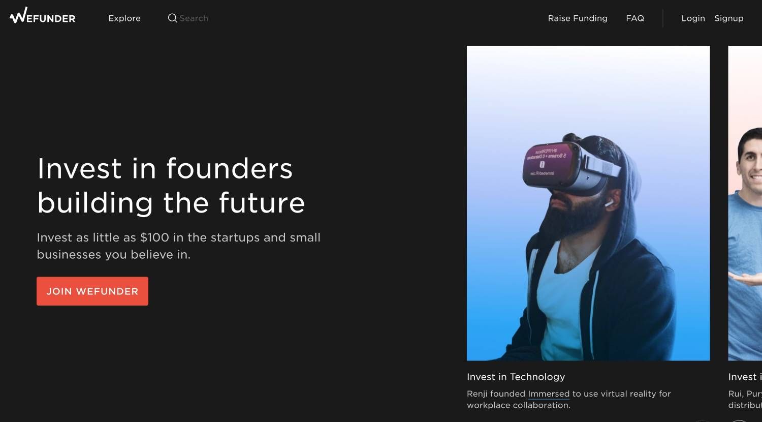 Interesting martech startups raising capital on Wefunder