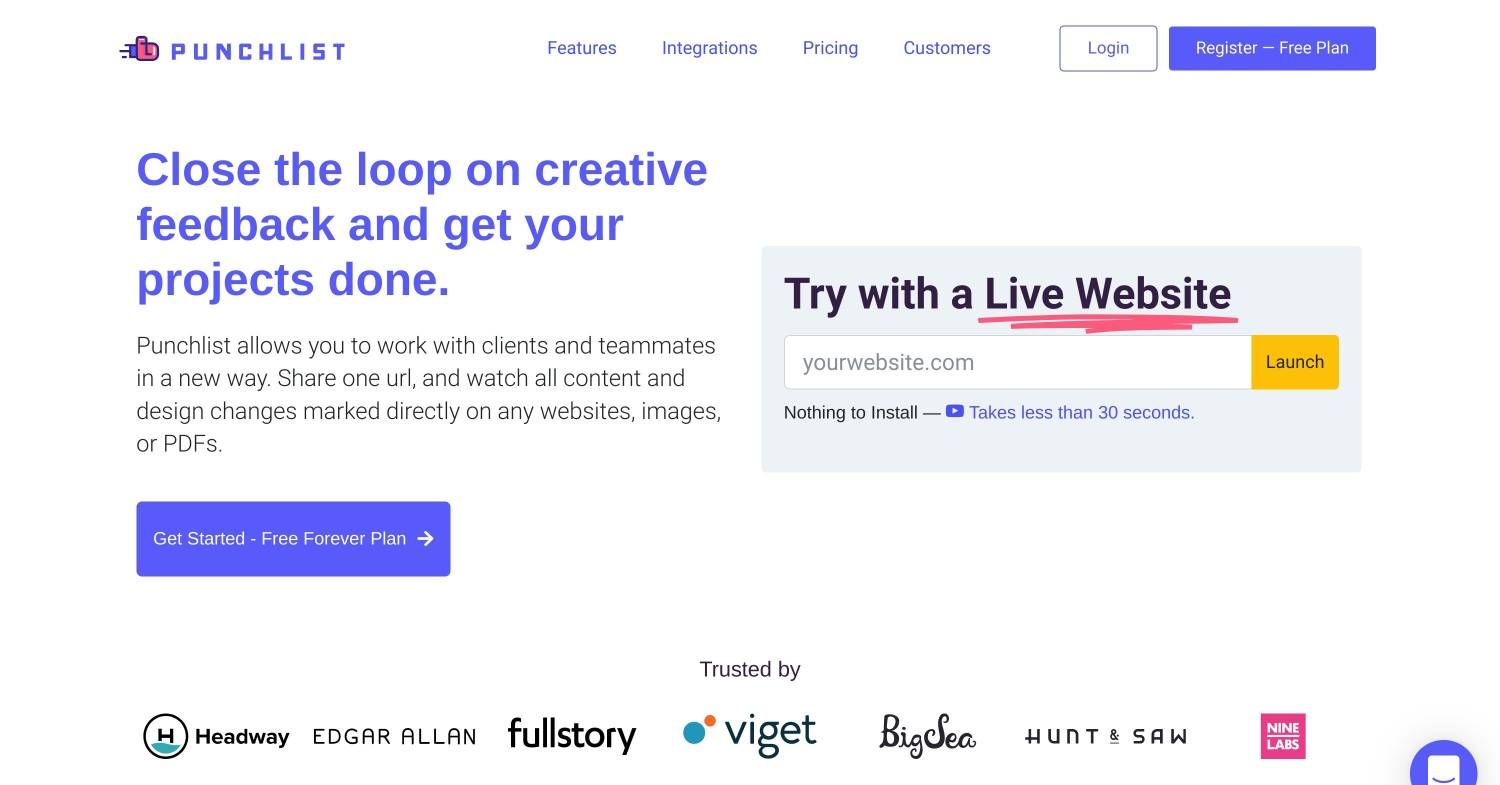 Creative collaboration app Punchlist raises US$2M, offers a generous free plan