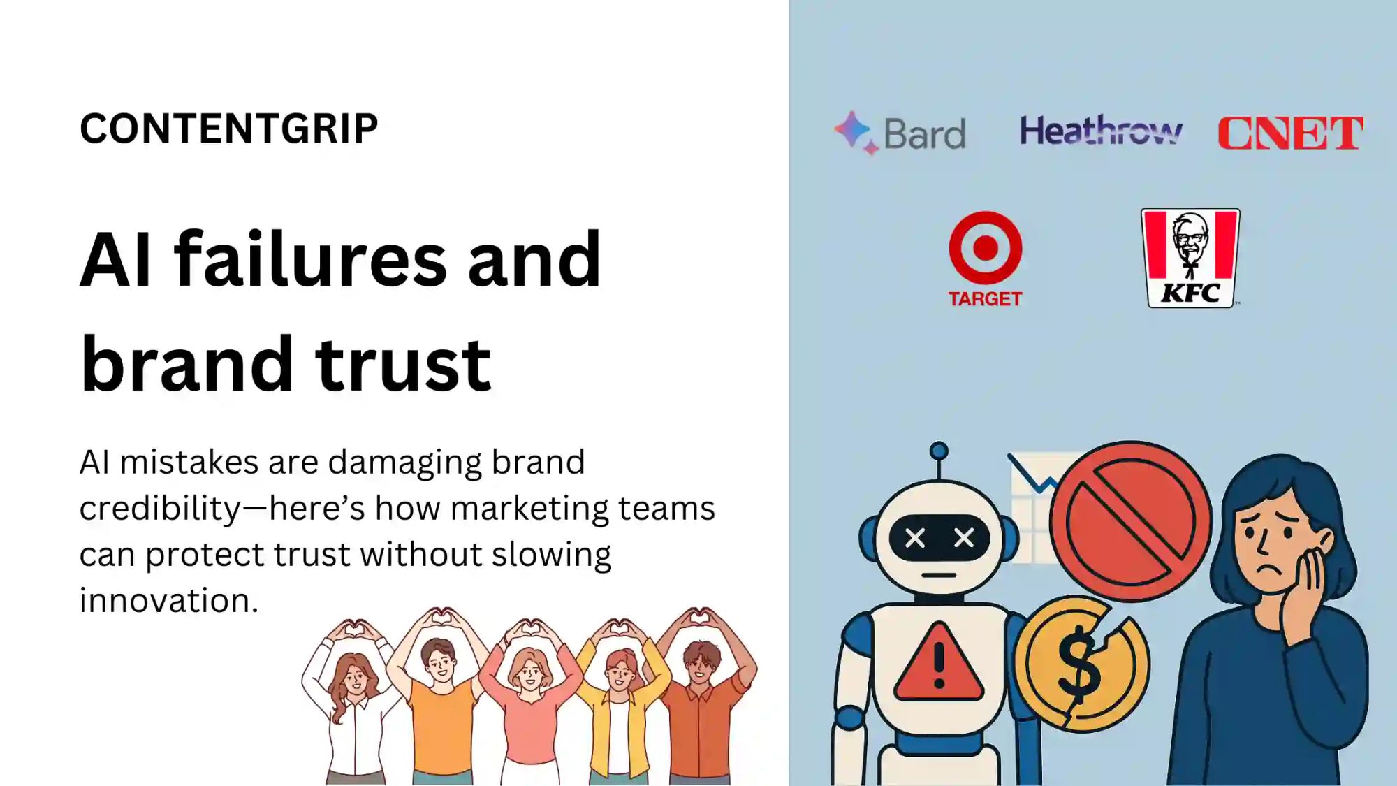 AI failures and brand trust
