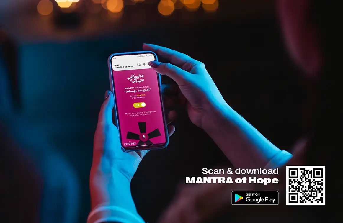 Mantra of Hope. [Source: Campaign Brief Asia]