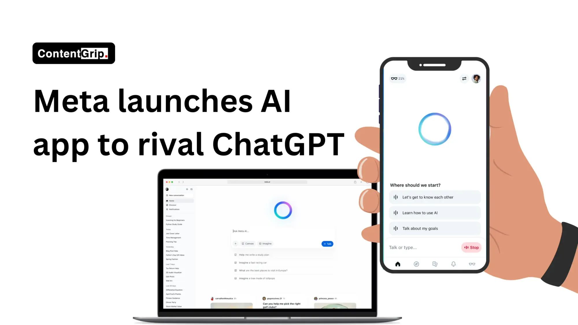 Meta launches AI app to rival ChatGPT