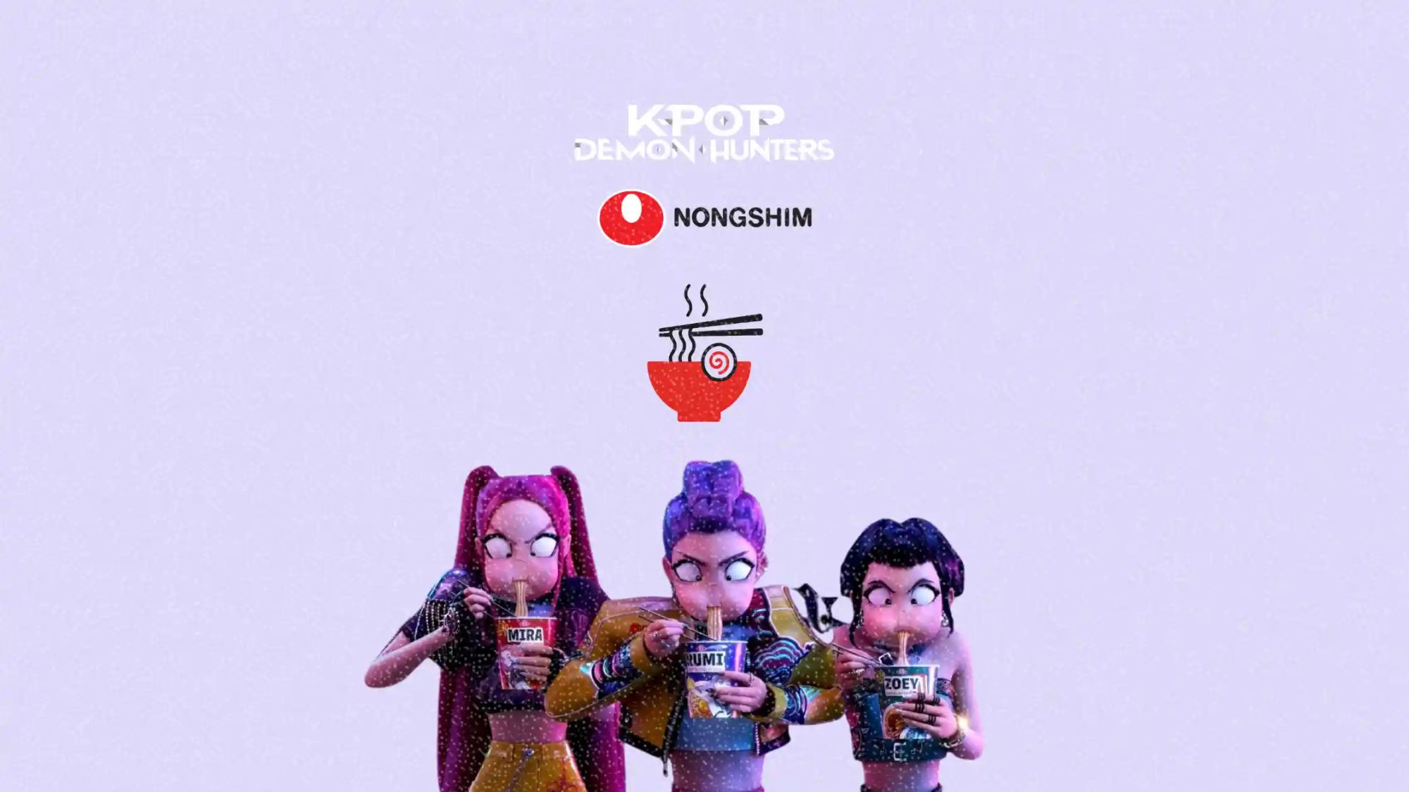 Nongshim and Netflix's KPOP Demon Hunters bring ramen to the heart of K-pop fandom