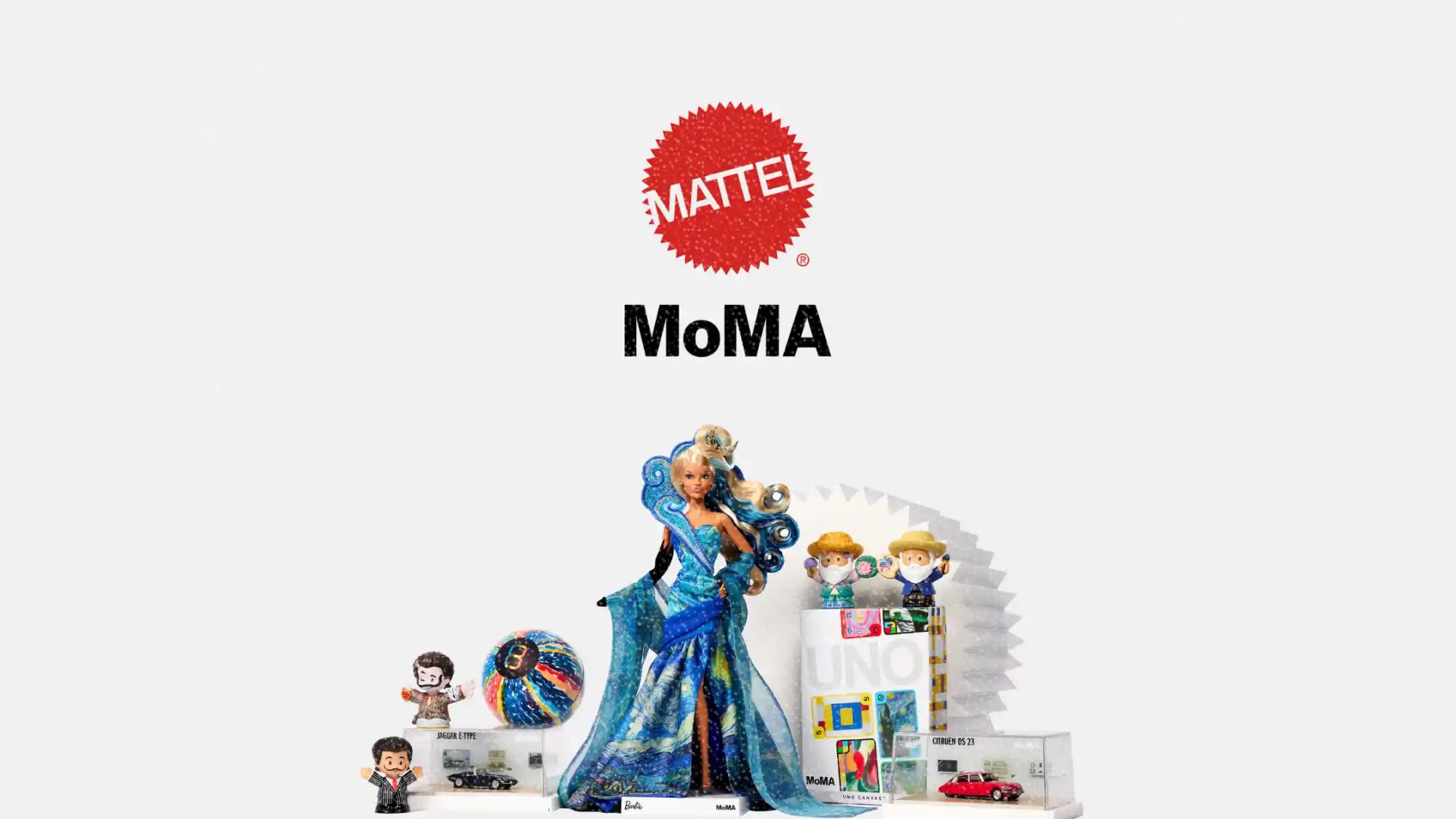 MoMA and Mattel launch a design-forward toy collection inspired by modern art