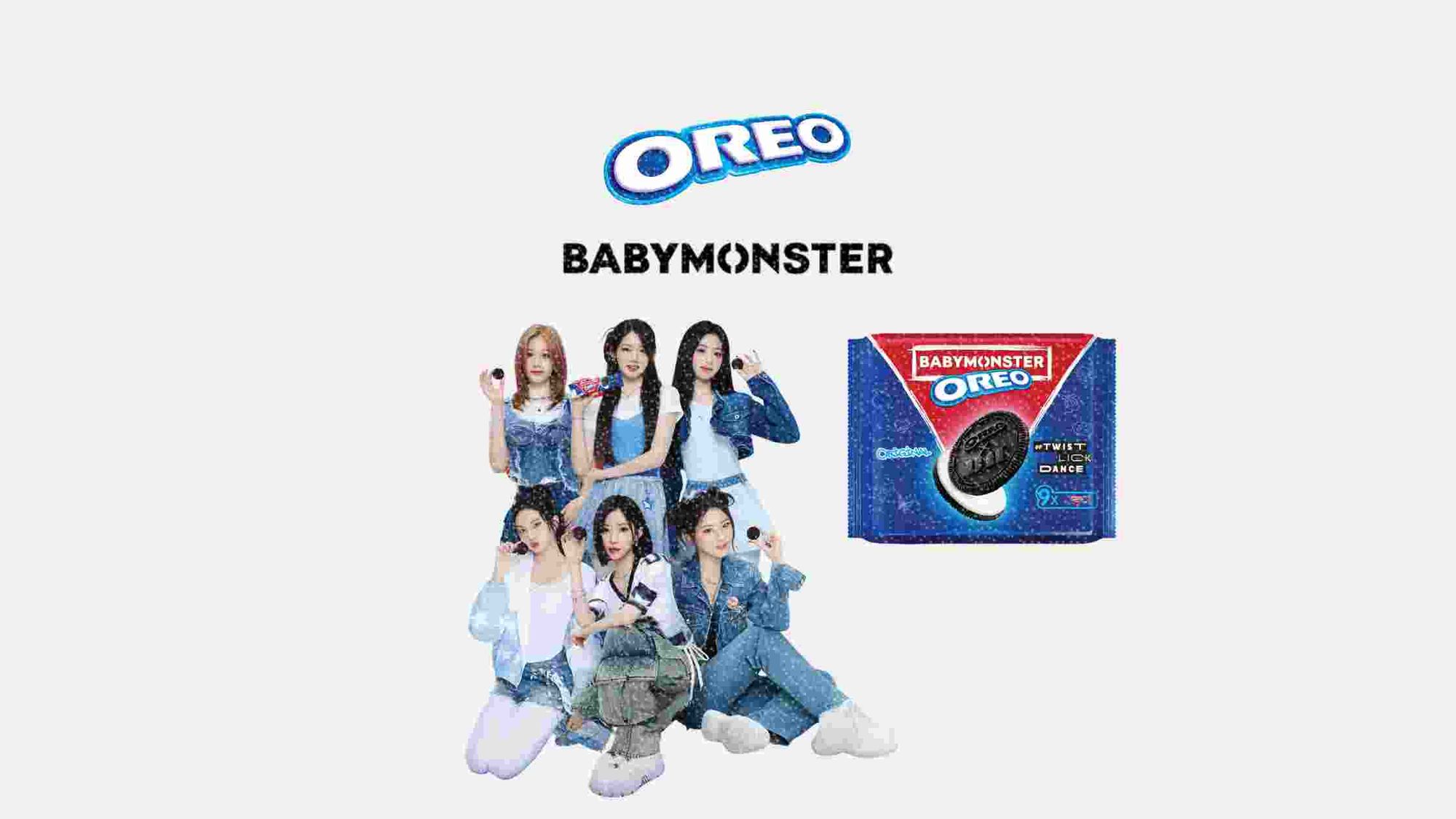 OREO brings the K-pop heat with BABYMONSTER in limited-edition collab