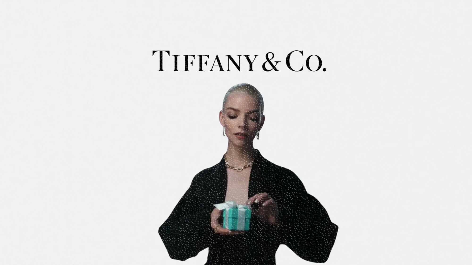 Tiffany & Co. wraps love in cinematic holiday push starring Anya Taylor-Joy