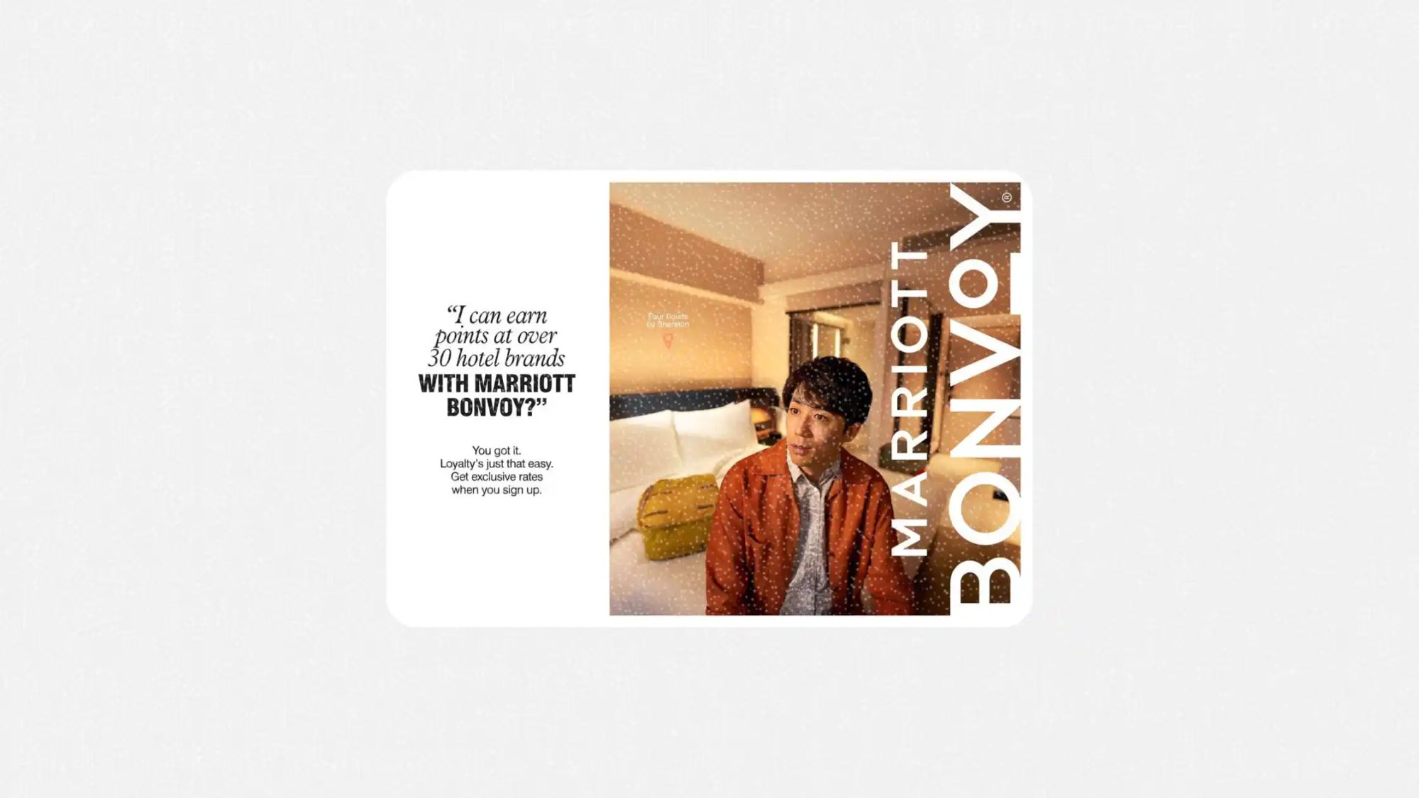 Marriott Bonvoy repositions loyalty as effortless in new APAC campaign