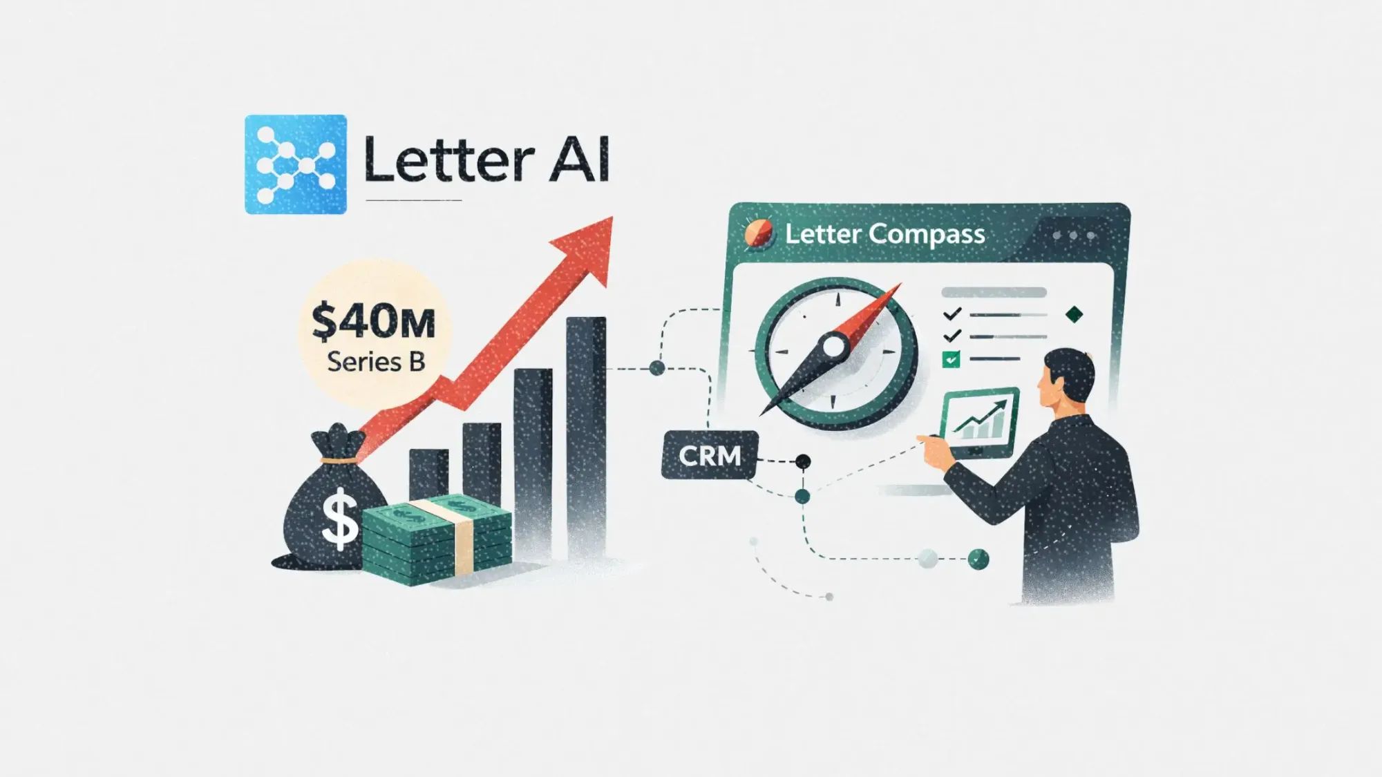 Letter AI raises $40M Series B and launches Letter Compass for deal-level revenue enablement