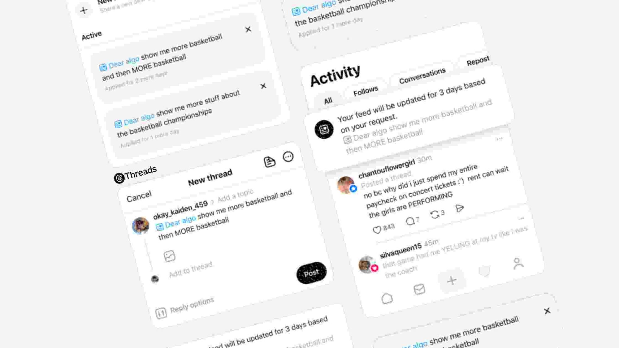 Threads’ new AI tool lets users reshape their feed with a simple post