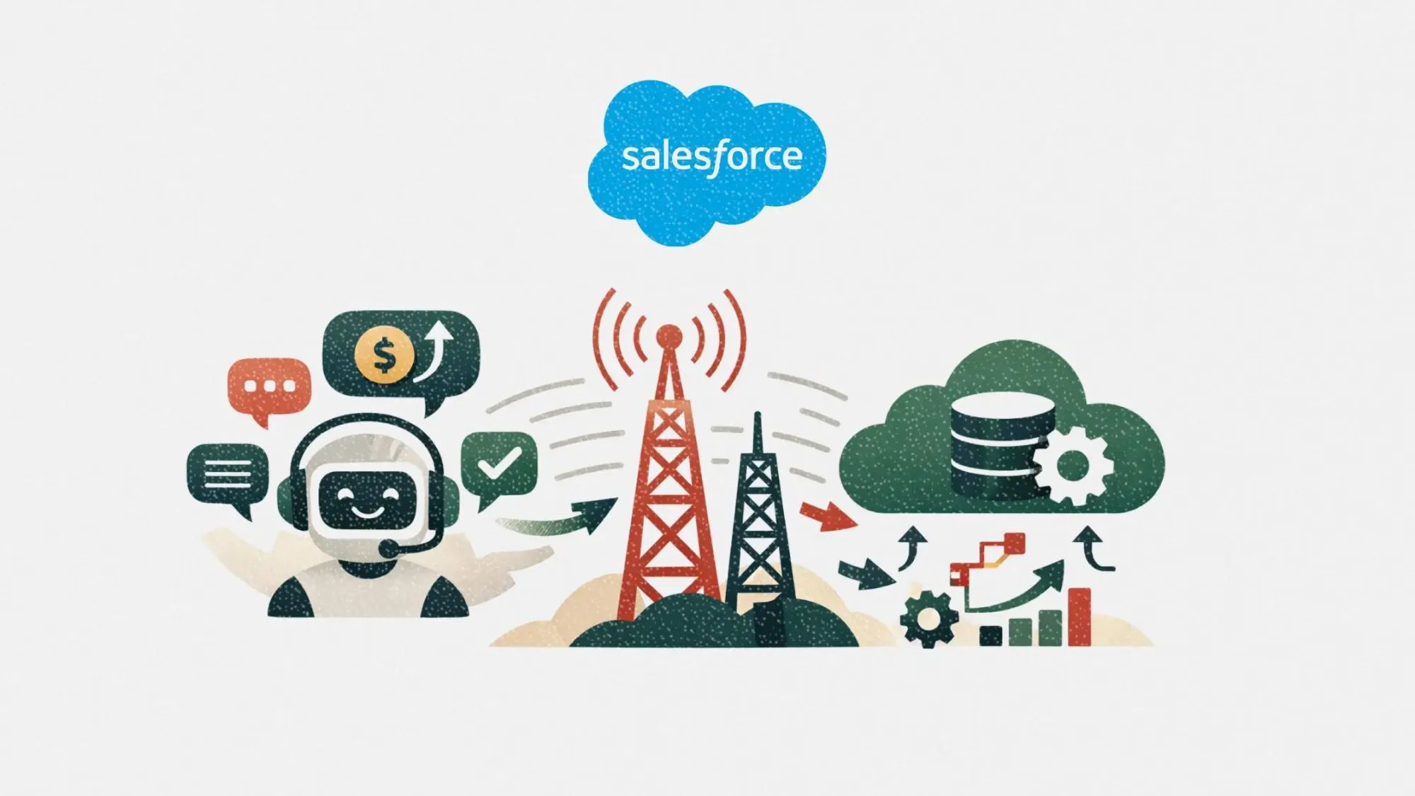 Salesforce rolls out Agentforce for Communications for telco AI agents