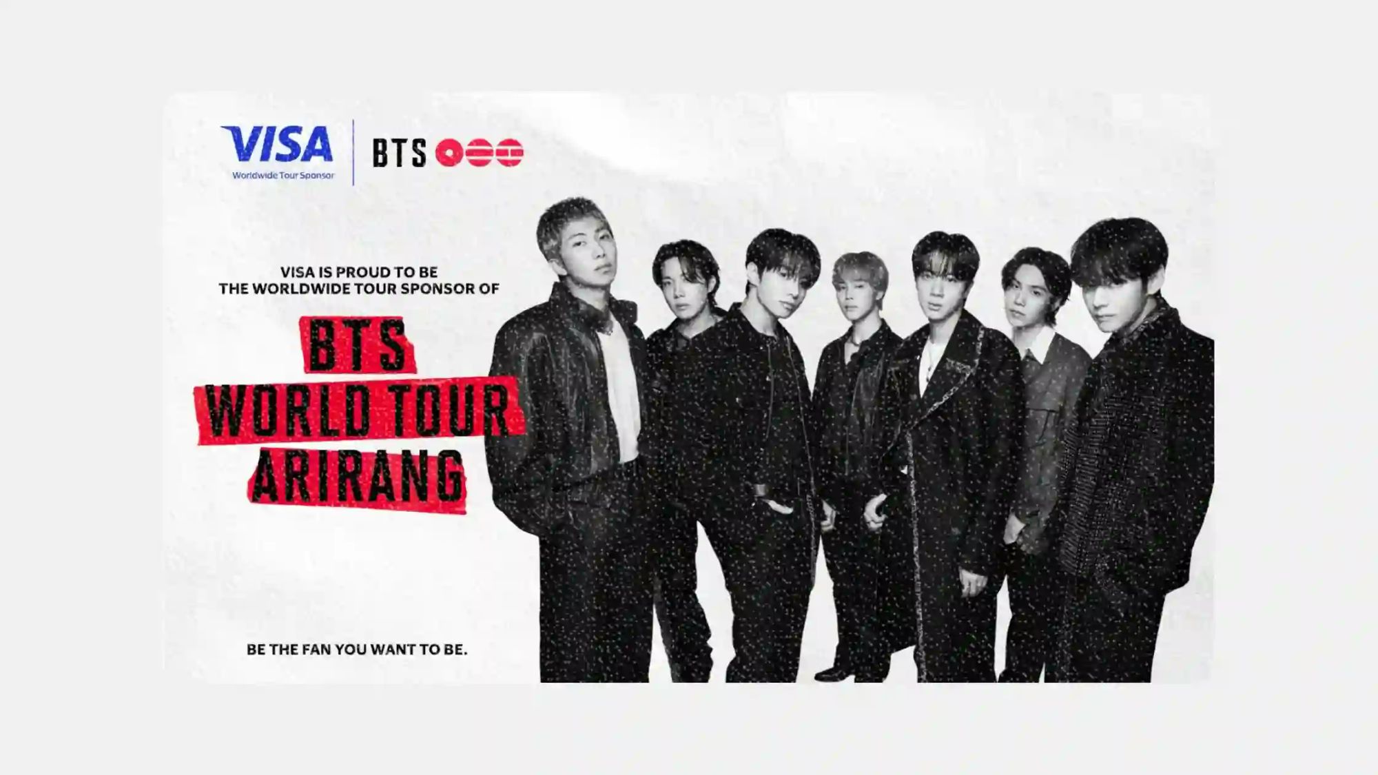 Visa backs BTS ARIRANG tour to turn fandom into a global payments engine