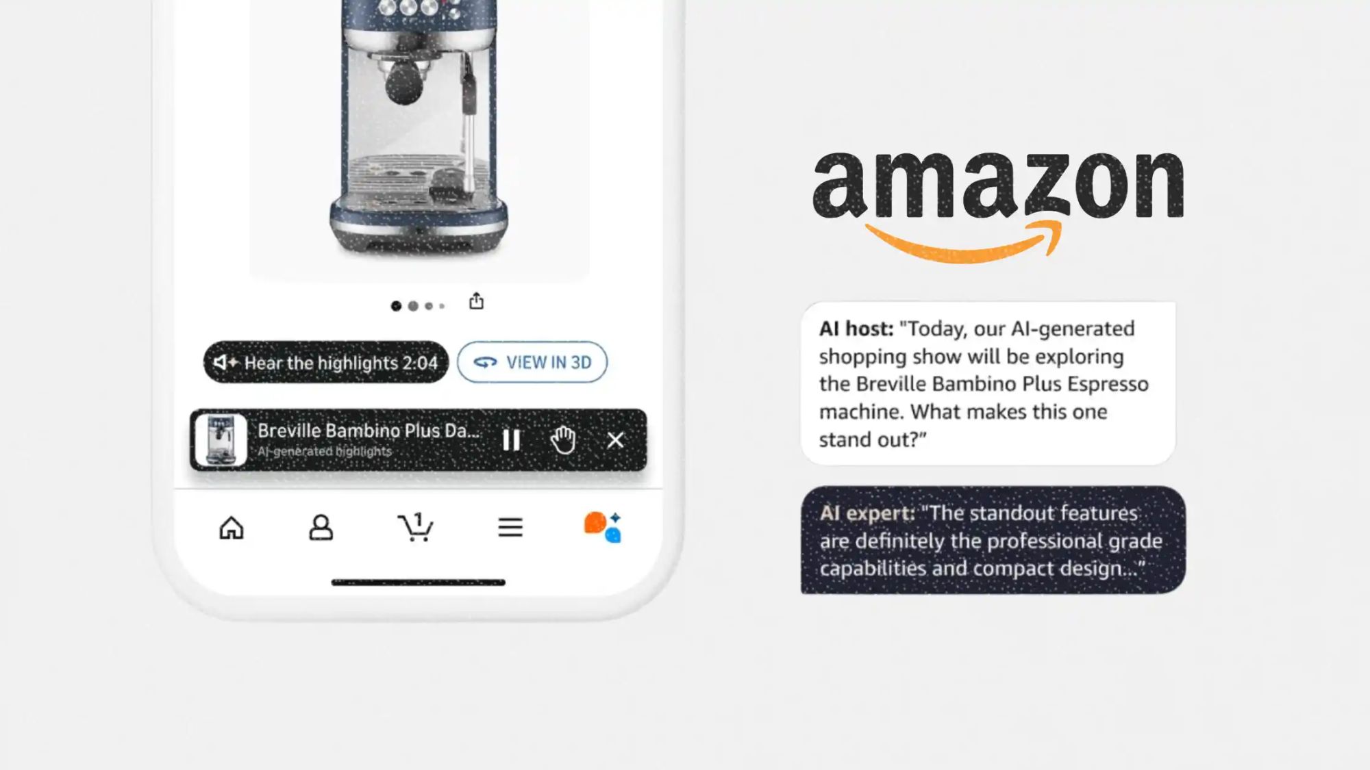 Amazon adds real-time AI chat to audio shopping with “Join the chat”