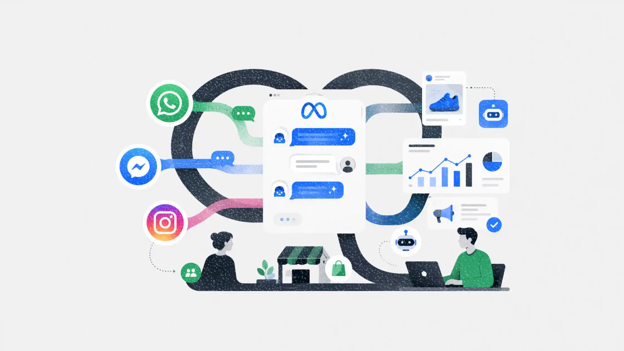 Meta says its business AI now facilitates 10 million conversations a week as monetization nears