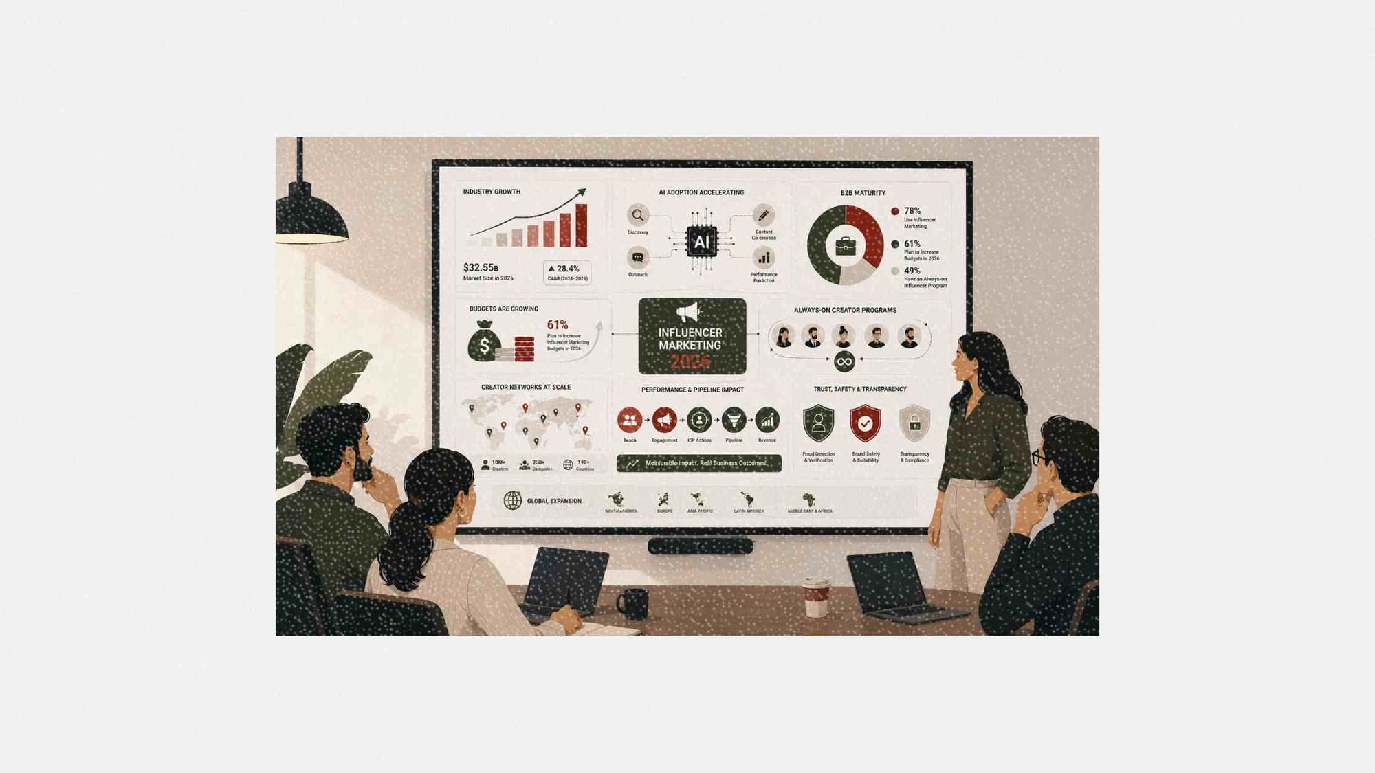 The state of influencer marketing in 2026: 30 stats every B2B marketer should know