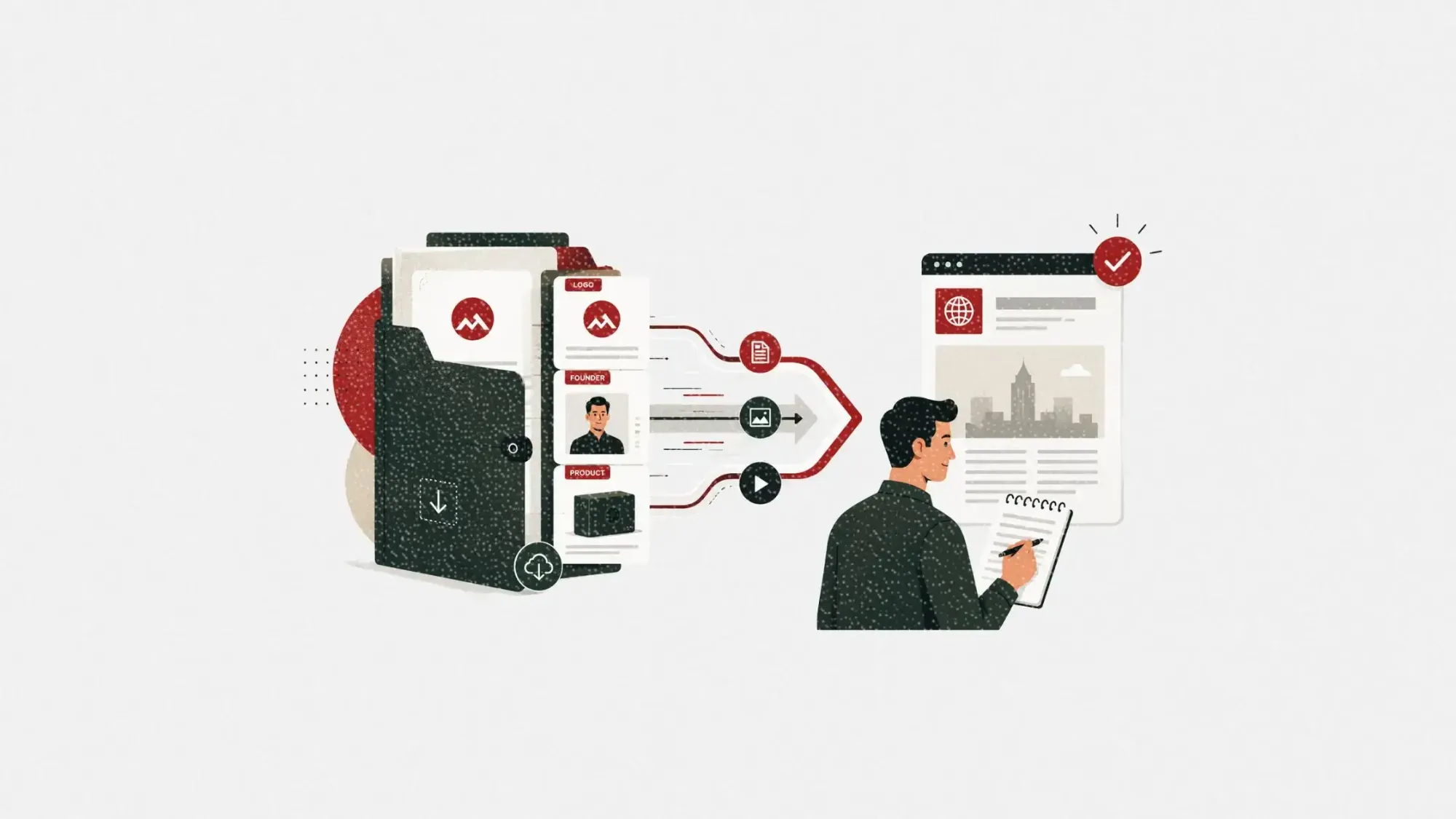 Press kit examples: what to include and how to build one journalists will use