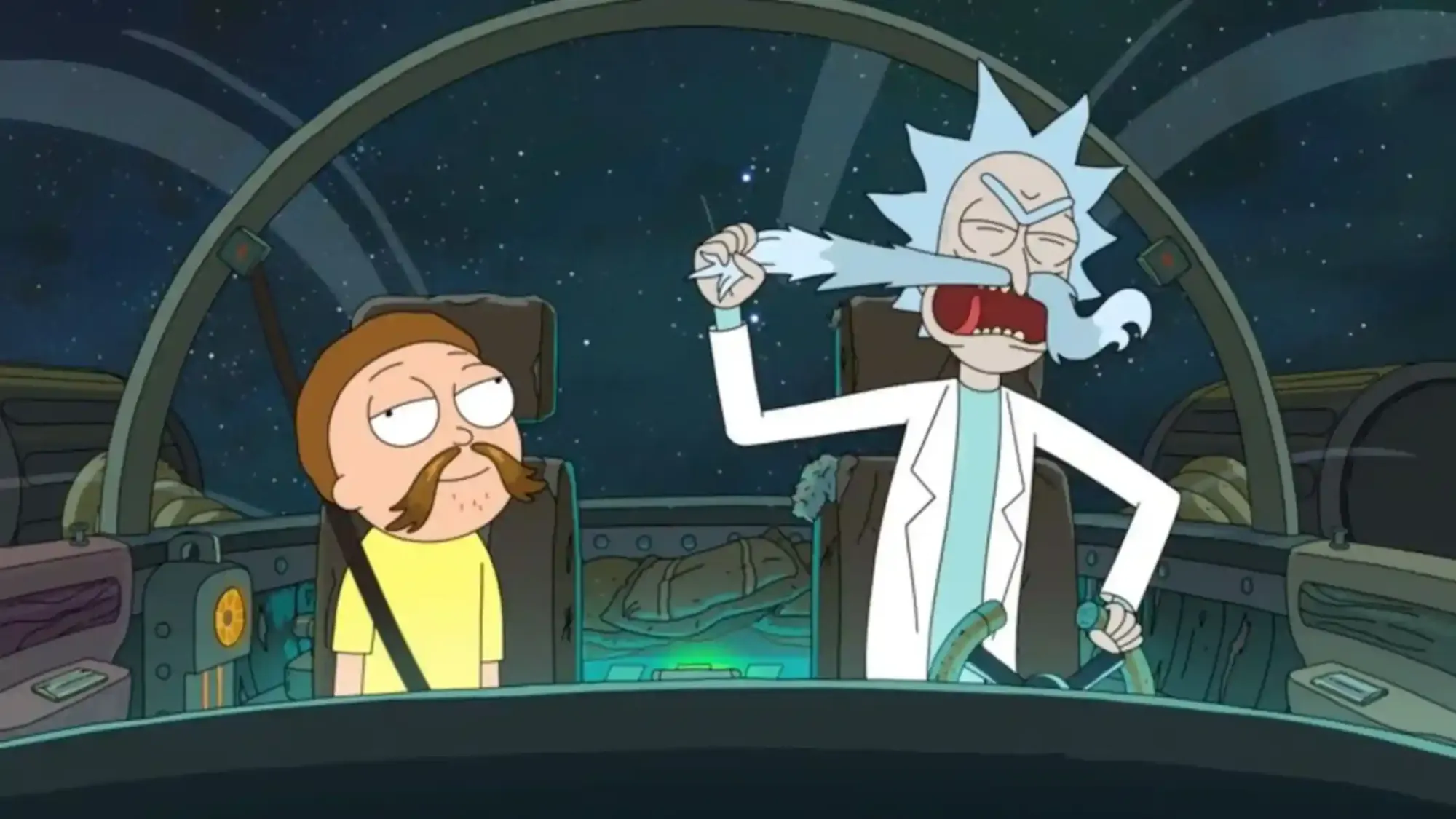 Rick and Morty bring mutant moustaches to Movember's 2026 campaign
