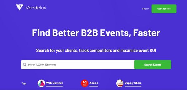 Vendelux pockets US$2.4M to arm event marketers with key intel