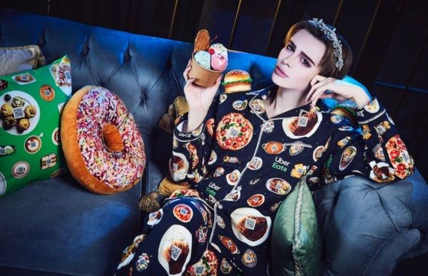 Uber Eats partners indie agency, promotes late-night deliveries in Japan with QR code pajamas