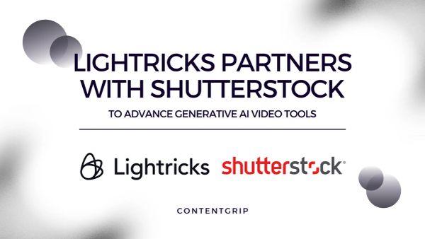 Lightricks partners with Shutterstock to advance generative video AI