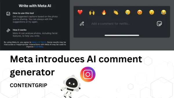 Meta introduces AI comment generator
