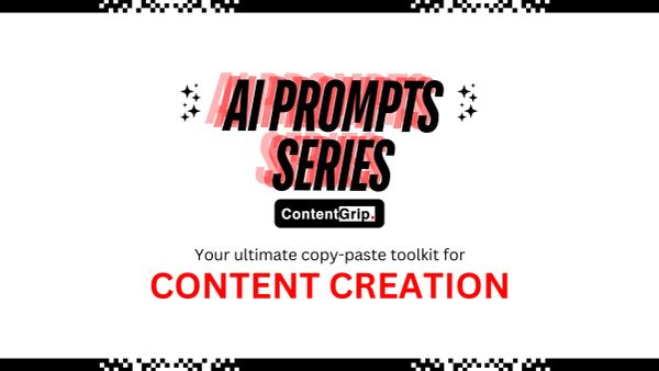 AI prompts for content creation