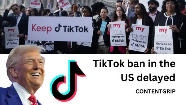 TikTok ban delayed